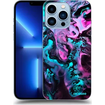 Pouzdro na mobilní telefon Picasee silikonový průhledný obal pro Apple iPhone 13 Pro - Lean
