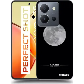 Pouzdro na mobilní telefon Picasee silikonový průhledný obal pro Vivo Y36 4G - Moon Minimal
