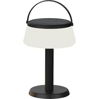 Lampička Zuma Line Aure solární stolní lampa 1x2.2 W černá DT36111