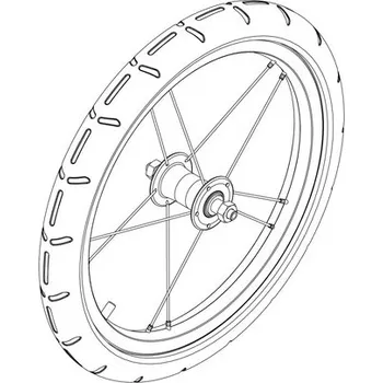 vozík za kolo Thule Front Wheel Assembly 16" 40107017