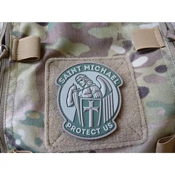 Nášivka Nášivka SANKT MICHAEL plast velcro MULTICAM (Nášivka SANKT MICHAEL plast velcro MULTICAM)