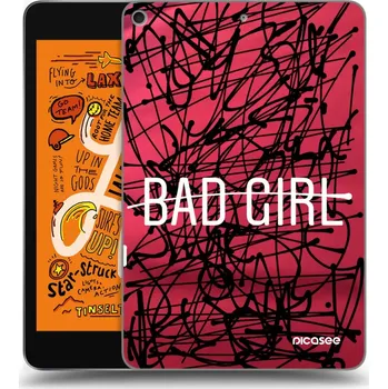 Pouzdro na mobilní telefon Picasee silikonový průhledný obal pro Apple iPad mini 2019 (5. gen) - Zlobivá holka