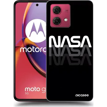 Pouzdro na mobilní telefon Picasee silikonový průhledný obal pro Motorola Moto G84 5G - NASA Triple
