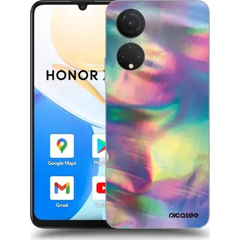 Pouzdro na mobilní telefon Picasee silikonový černý obal pro Honor X7 - Holo