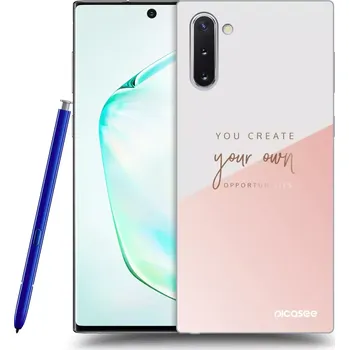 Pouzdro na mobilní telefon Picasee silikonový průhledný obal pro Samsung Galaxy Note 10 N970F - Vytvoř si svou vlastní příležitost