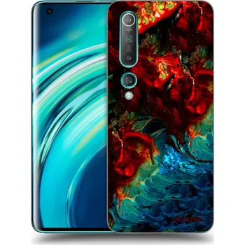 Pouzdro na mobilní telefon Picasee silikonový průhledný obal pro Xiaomi Mi 10 - Universe