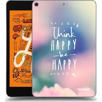 Pouzdro na mobilní telefon Picasee silikonový průhledný obal pro Apple iPad mini 2019 (5. gen) - Mysli pozitivně!