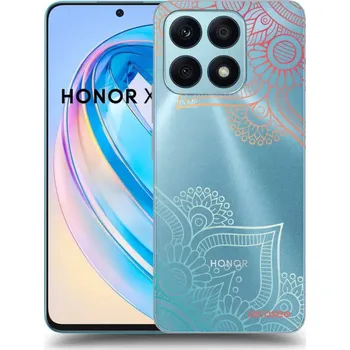 Pouzdro na mobilní telefon Picasee silikonový průhledný obal pro Honor X8a - Květinový vzor