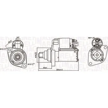 Startér Startér MAGNETI MARELLI MQS1347