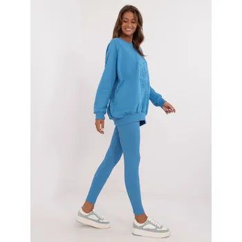 Dámská halenka Sada EM KMPL 887/1.21 modrá jedna velikost