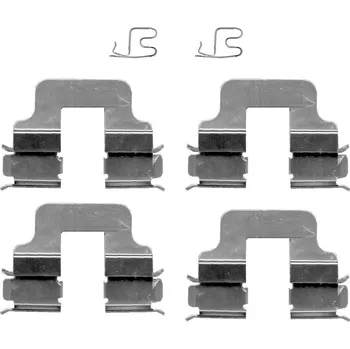 Brzdový systém Sada příslušenství, obložení kotoučové brzdy BOSCH 1 987 474 316