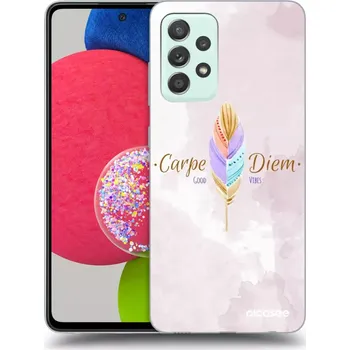 Pouzdro na mobilní telefon Picasee silikonový průhledný obal pro Samsung Galaxy A52s 5G A528B - Užívej dne