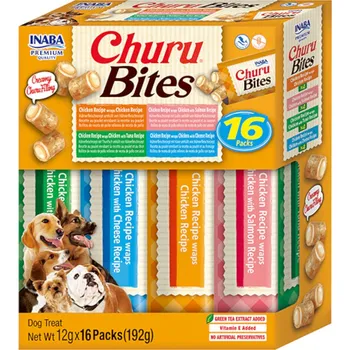 Krmivo pro psa Inaba Churu Bites Dog Snack multipack 16 × 12 g