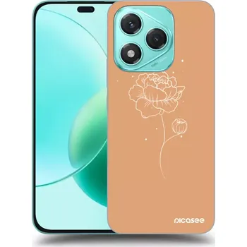 Pouzdro na mobilní telefon Picasee silikonový průhledný obal pro Honor 400 Lite 5G - Peonies