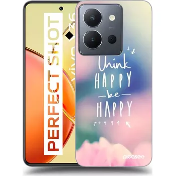 Pouzdro na mobilní telefon Picasee silikonový průhledný obal pro Vivo Y36 4G - Mysli pozitivně!