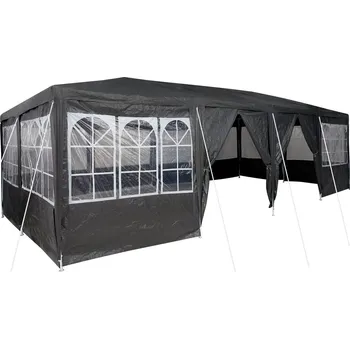 Zahradní stan OMAXI Party Stan Antracitová a bílá 800 x 400 x 266 cm 937377