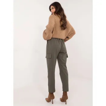 Dámské kalhoty TW SP BI 6 1313.47 khaki kalhoty jedna velikost
