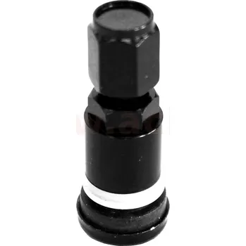 Autodíl ventil bezdušový hliníkový černý lesklý