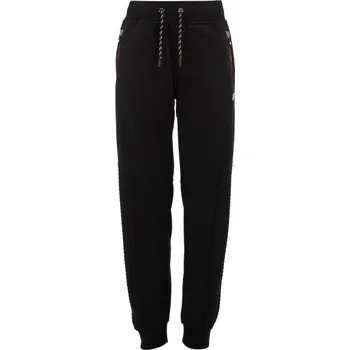 Dětské tepláky Lotto MATTEO 128/134 Černá, Oranžová