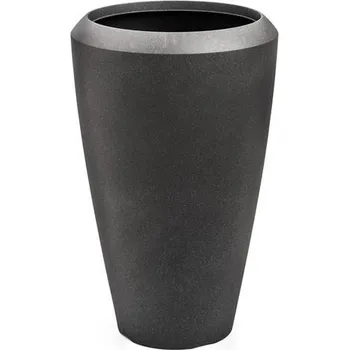 Květináč Květináč G21 Coal Oval 44,3 x 44,3 x 69,8