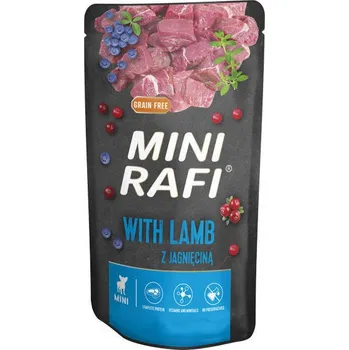 Krmivo pro psa Rafi Mini mokré krmivo pro psy malých plemen jehněčí 150 g