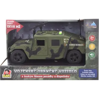 Dětská zbraň Made Vojenské auto s českým hlasem