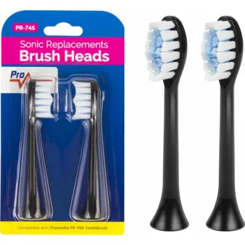 Náhradní hlavice k elektrickému kartáčku ProMedix PR-745B 2 ks