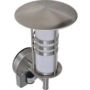 Nástěnné svítidlo vidaXL Nástěnné svítidlo z nerezové oceli, tvar pagody, s čidlem