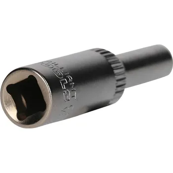 Gola sada Šestihranný nástrčný ořech 1/4", dlouhé provedení, 12 mm