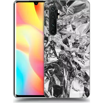 Pouzdro na mobilní telefon Picasee silikonový černý obal pro Xiaomi Mi Note 10 Lite - Chrome