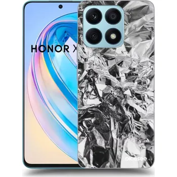 Pouzdro na mobilní telefon Picasee silikonový průhledný obal pro Honor X8a - Chrome