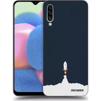 Pouzdro na mobilní telefon Picasee silikonový průhledný obal pro Samsung Galaxy A30s A307F - Astronaut 2