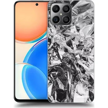 Pouzdro na mobilní telefon Picasee silikonový průhledný obal pro Honor X8 4G - Chrome