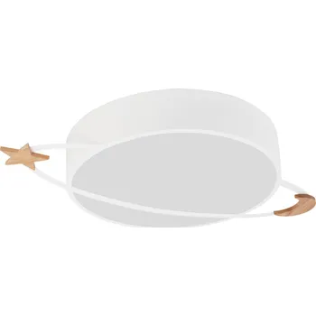 Toolight - Stropní lampa Moon White E27 60W APP865-C, bílá, OSW-06886