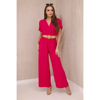 Dámský overall Dámský overal jednobarevný - fuchsiový - vel. UNI