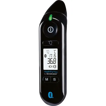 Teploměr osobní SILVERCREST® PERSONAL CARE SFT 81 Multifunkční teploměr s Bluetooth