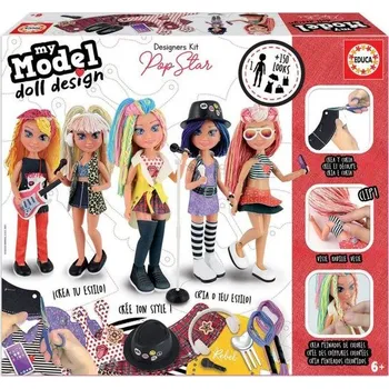 kreativní sada Kreativní sada My Model Doll Design Popová hvězda