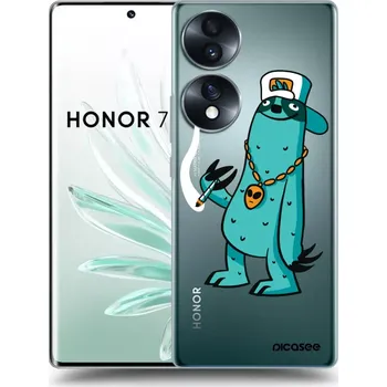Pouzdro na mobilní telefon Picasee silikonový průhledný obal pro Honor 70 - Earth - Je mi fajn