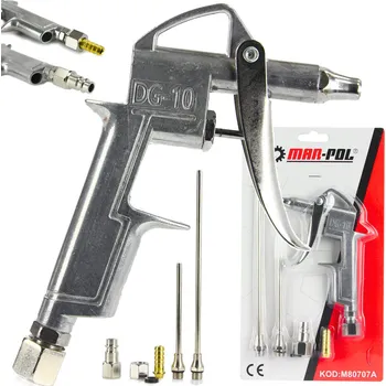 Vzduchová ofukovací pistole s 3 výměnnými tryskami – MAR-POL M80707A