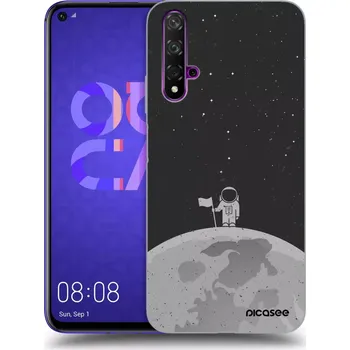 Pouzdro na mobilní telefon Picasee silikonový průhledný obal pro Huawei Nova 5T - Astronaut