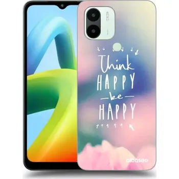 Pouzdro na mobilní telefon Picasee silikonový průhledný obal pro Xiaomi Redmi A1 - Mysli pozitivně!