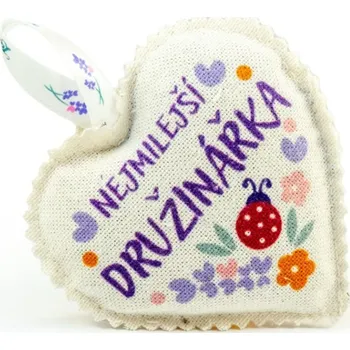 Vonná tyčinka Levandulové vonné srdíčko - nejmilejší družinářce