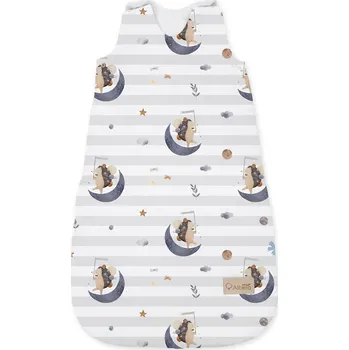 Spacák ALBERO MIO Dětský spací pytel 77x35cm - Ježek na měsíci