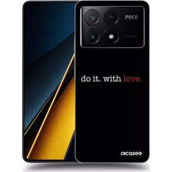 Pouzdro na mobilní telefon Picasee silikonový průhledný obal pro Xiaomi Poco X6 Pro - Do it. With love.