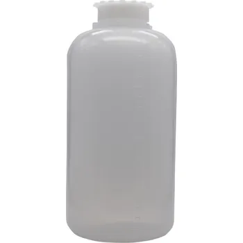 Láhev kulatá širokohrdlá PE se šroubovacím uzávěrem, 2000ml