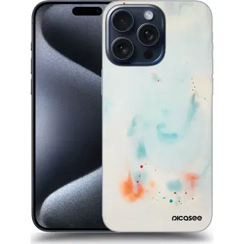 Pouzdro na mobilní telefon Picasee silikonový průhledný obal pro Apple iPhone 16 Pro Max - Splash