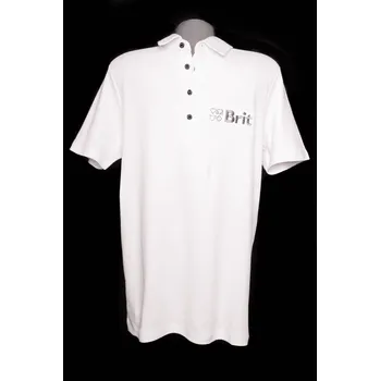 Pánská košile Brit Pánská polokošile (bílá) XXXL