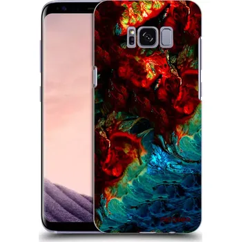 Pouzdro na mobilní telefon Picasee silikonový průhledný obal pro Samsung Galaxy S8 G950F - Universe