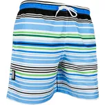 GUGGEN MOUNTAIN Pánské plavecké kraťasy 2XL BÍLÁ|MODRÁ|ZELENÁ