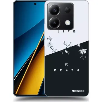 Pouzdro na mobilní telefon Picasee silikonový černý obal pro Xiaomi Poco X6 - Živý - Mrtvý